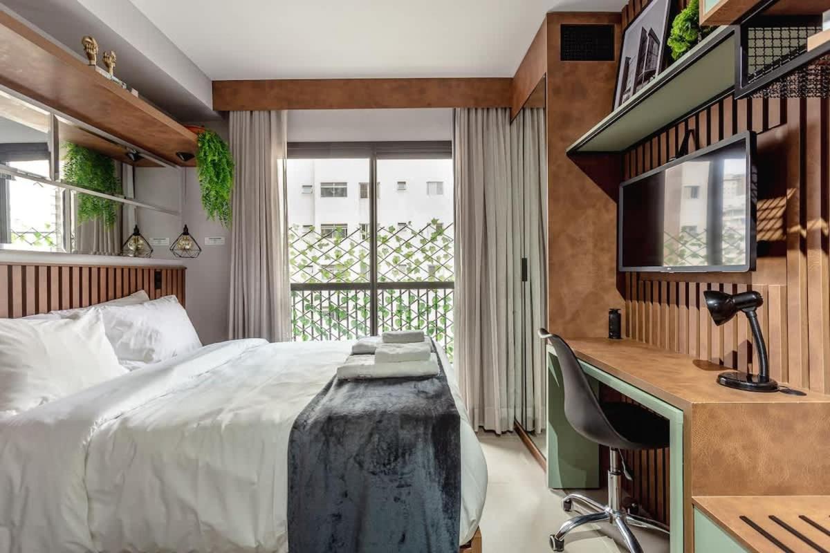 Apartamento Bhomy Bela Vista - A 19min A Pe Do Metro Sna213 *